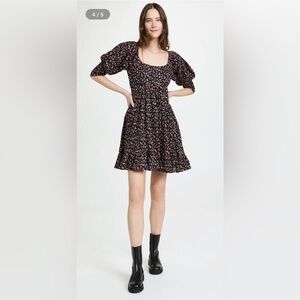 NWT ByTimo Babydoll Dress Evening Roses